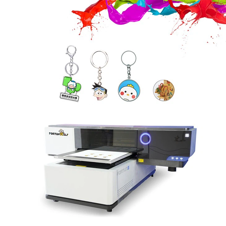 Multifunction Phone Case Wood Bottle LED Flatbed 6090 UV Printer